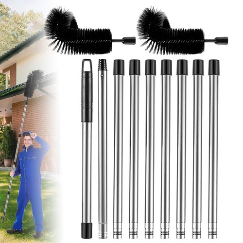 Gutter cleaning brush roofing - brush,