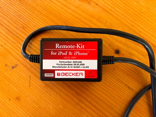 Becker remote kit - traffic, pro