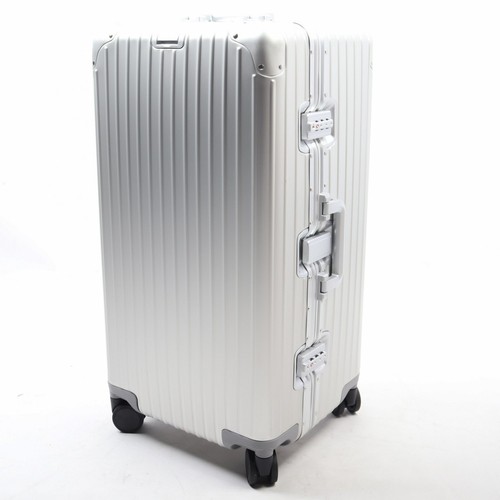 Mint aluminium suitcase - mint,