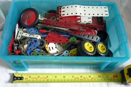 Vintage job lot meccano - lot,