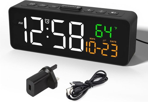 Digital alarm clock - digital,