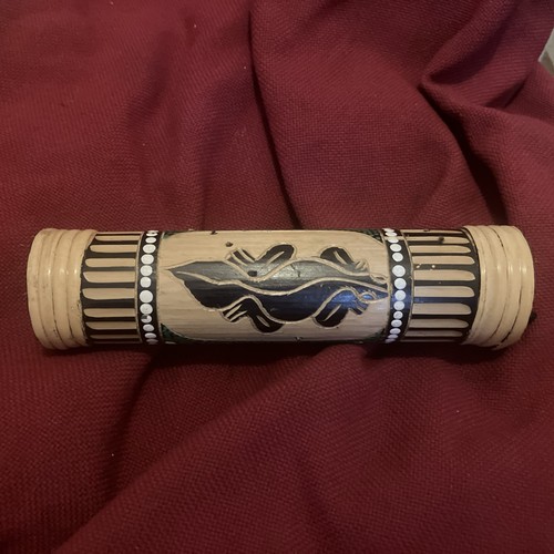 Vintage bamboo rainstick - bamboo,
