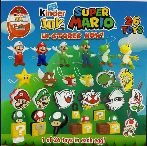 Kinder joy super mario - super,