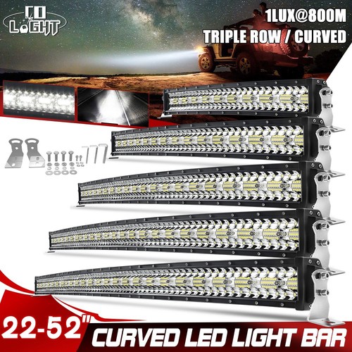 Triple row curved 52 - 32", 42"