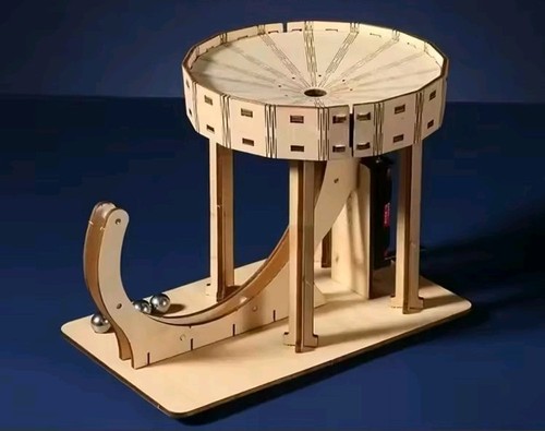 Perpetual motion model - perpetual, 3d