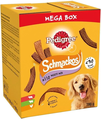 110 pedigree schmackos mixed - 110,