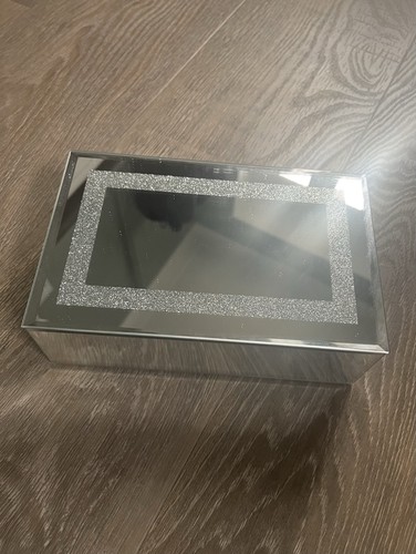 Mirrored glass rectangular - glass,