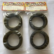 NEW VINTAGE YOKOMO MICRO BLOCK RALLY TIRE RC 1/10 TYRES SET X4 RARE TT-3063R