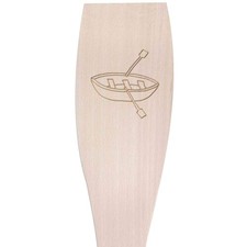 Large 'Rowing Boat' Wooden Cooking Spatula (SA00010715)