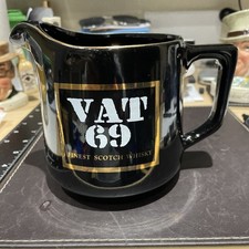 Vintage VAT 69 SCOTCH WHISKY Ceramic JUG  FROM THE 1960'S HCW SCANDIC