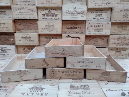 Wooden wine box crate - wine,