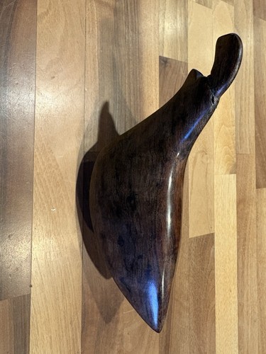 Midcentury ironwood carved - ironwood,