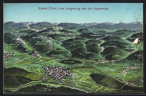Artist postcard eugen felle - artist,