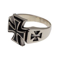 Iron Cross Ring 925 sterling