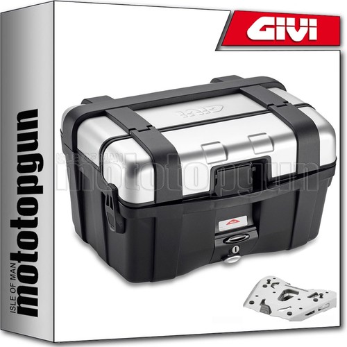 Givi trk46n top case kit - case, alu