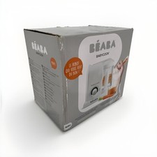 BEABA Babycook Solo 4-in-1 Baby Food Maker Steamer Blender White (Open Box)
