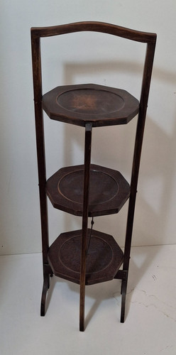 Tier wooden cake stand - tier,