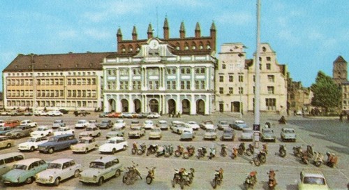 116 551 postcard rostock year - 116/551,
