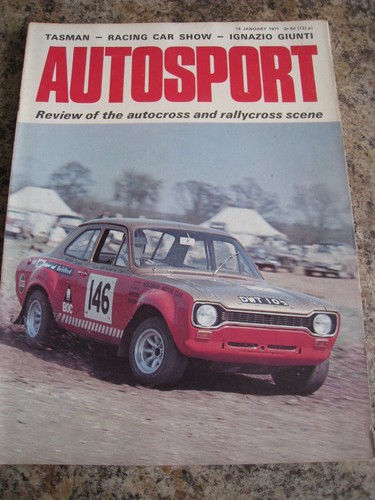 Autosport magazine jan - jan, 1971