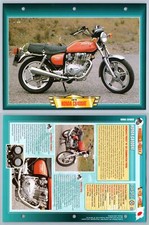 Honda CB400AT - 1978 - Modern Classics - Atlas Motorbike Fact File Card