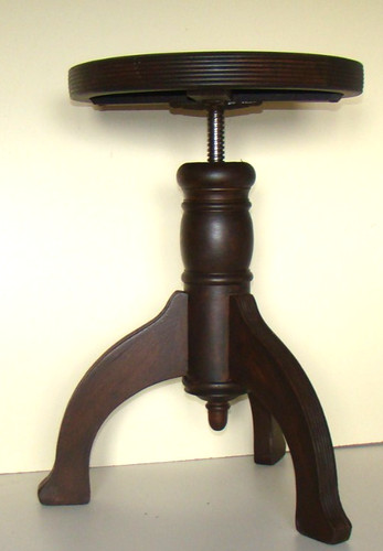 Old piano stool circa 1900 - old,