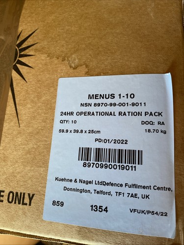 British army mre ration - mre, pack