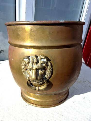 Large antique brass - antique, copper