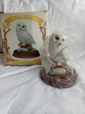 The Leonardo Collection Nature Studies White Owl Collectable Figure Boxed