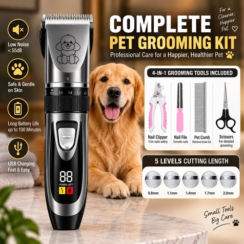 Pet dog thick - thick, fur