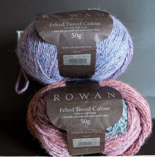 Rowan felted tweed colour - rowan, by