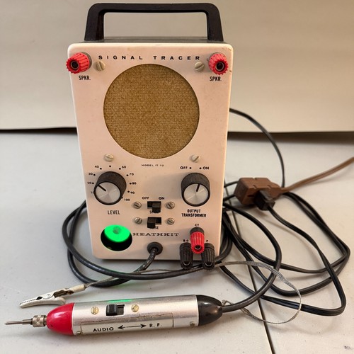 Heathkit signal tracer - it-12,