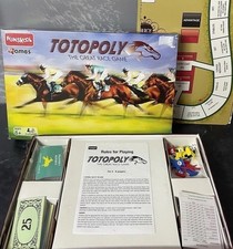 TOTOPOLY The Great Race Game Horse Racing By Funskool Complete & GC