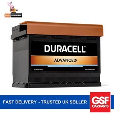 Duracell Battery DA 60T Advanced 12V 60 Ah 540 A B13 Opel Monza 3.0 GSE