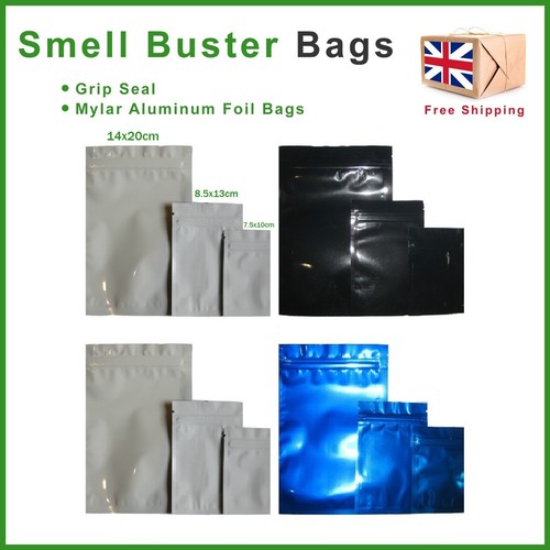 Smell buster bags - smell, mylar