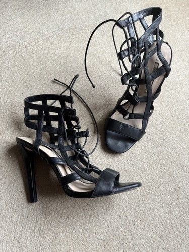 Zara women black cages - women’s,