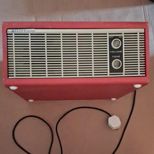 Elity vintage red portable - red,