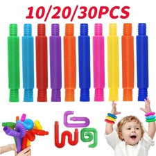 10-30PCS Fidget Pop Tube Toys