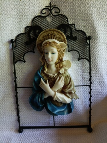 Vintage religious wall - vintage, plaque