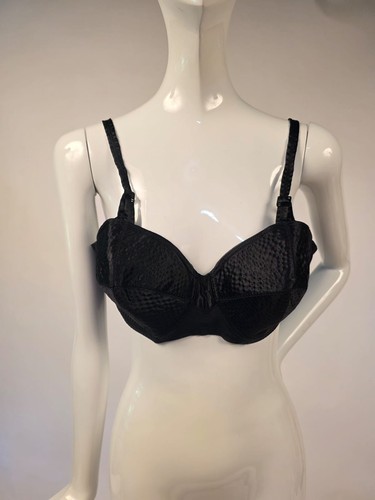 Vintage 1950 black satin - black,