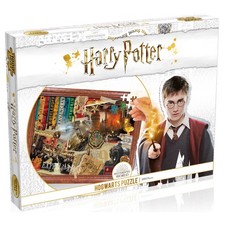 Harry Potter Hogwarts 1000 pc Puzzle: Featuring iconic scenes set in Hogwarts