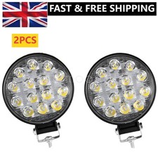 2Pcs 12V LED Work Light Bar