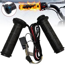 12V Motorcycle Heated Grips 22mm Adjustable Hot Hand Grips Heated Handlebar Grip