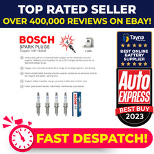 Spark Plugs Set 4x fits RENAULT CLIO 1.0 1.2 01 to 22 Bosch 224011HM1B Quality