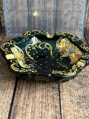 Vintage murano glass ashtray - glass,