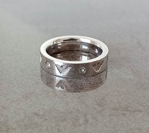 Emporio armani ring - emporio, solid