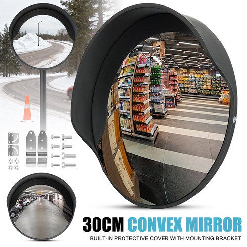 Driveway convex safety mirror - safety,