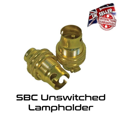 Brass lamp holder switched - holder,