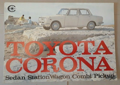 Toyota corona brochure 1966 - corona,