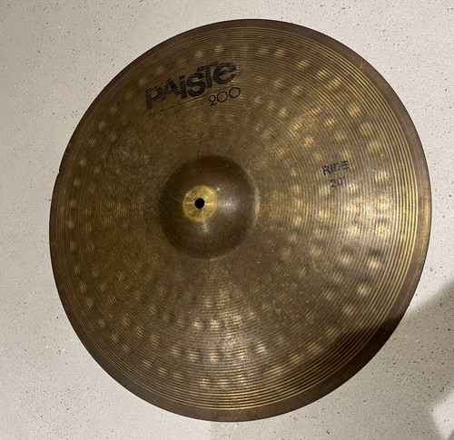 Vintage paiste 200 - 20”, ride