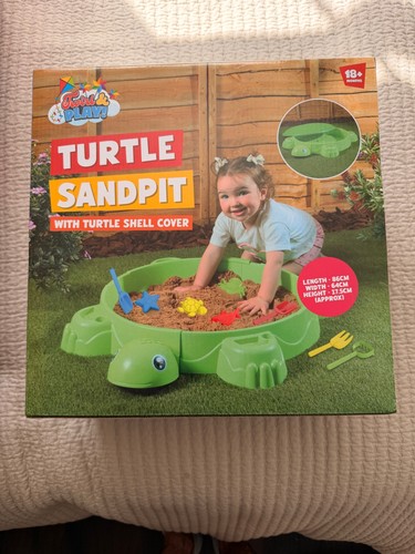 Turtle sandpit with - sandpit,